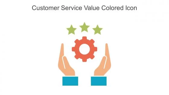 Customer service and value illustration
