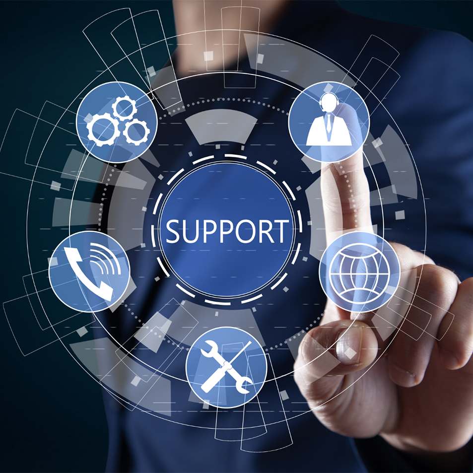 Lifecycle support and service module illustration