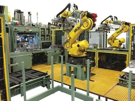 Robot integration in foundry enterprise