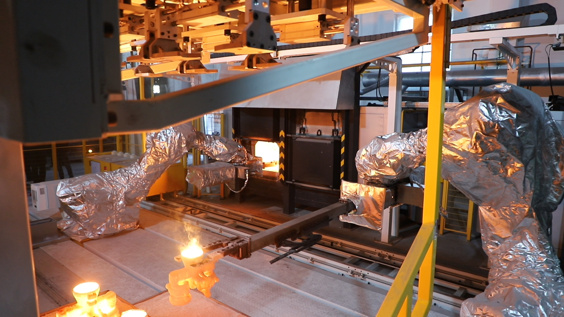 Investment casting automation equipment