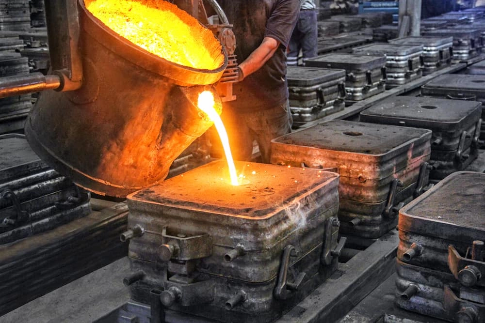 Sand Mold Casting of Steel Alloys