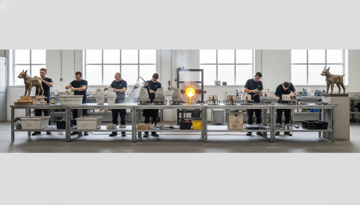 Lost Wax Casting Process Steps