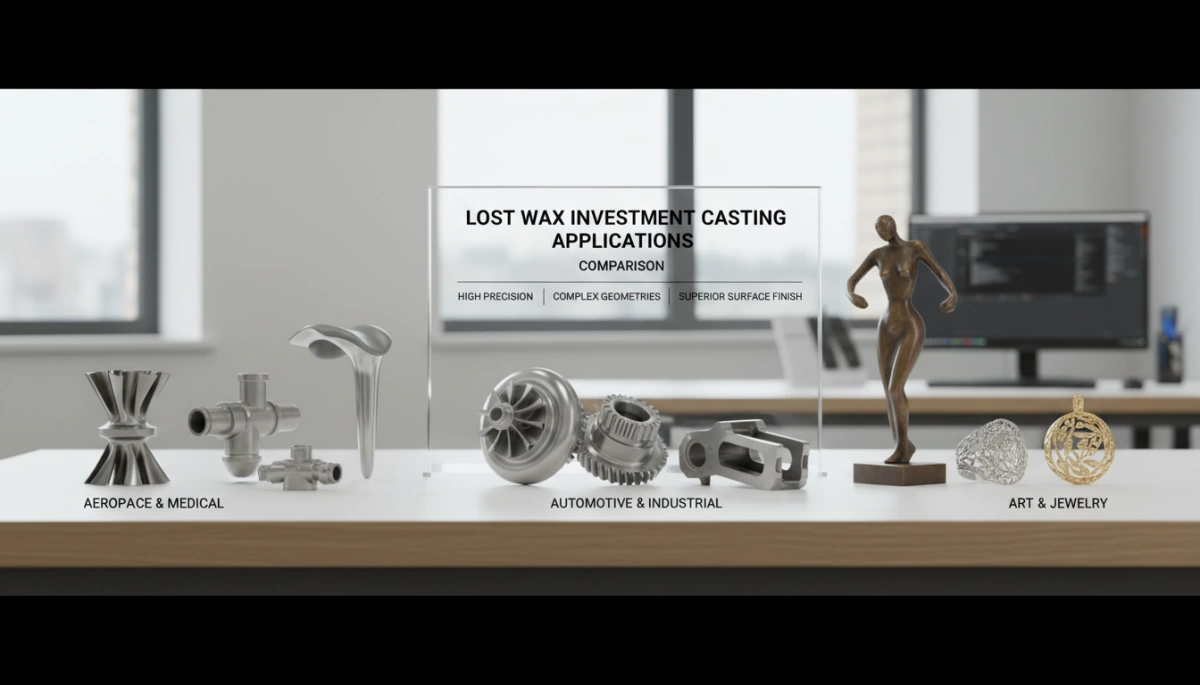 Lost Wax Investment Casting Applications Comparison