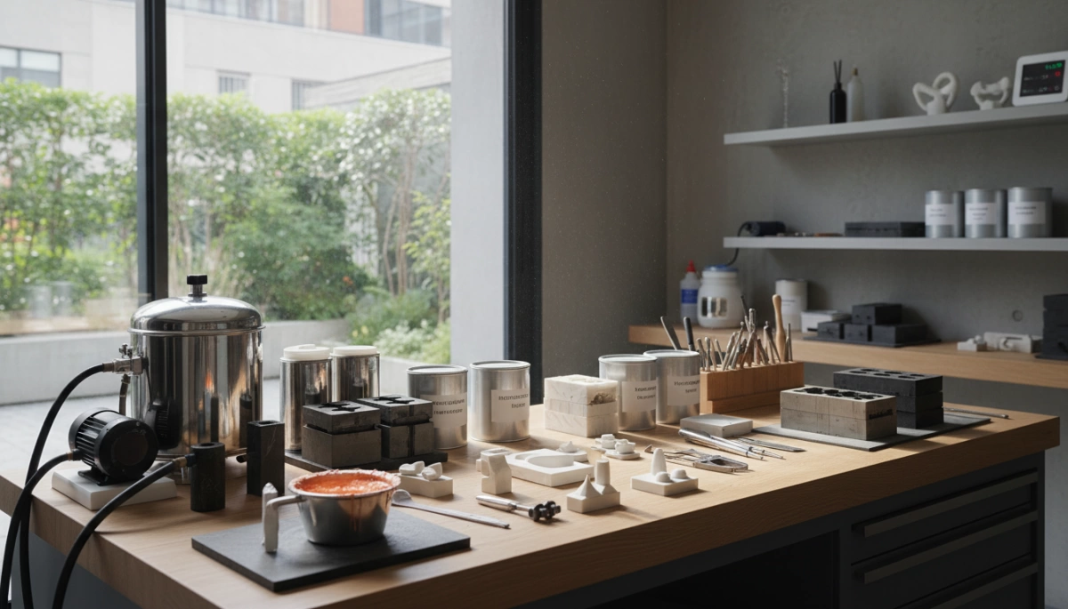 lost wax casting materials applications