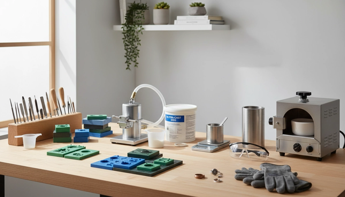 lost wax casting materials overview