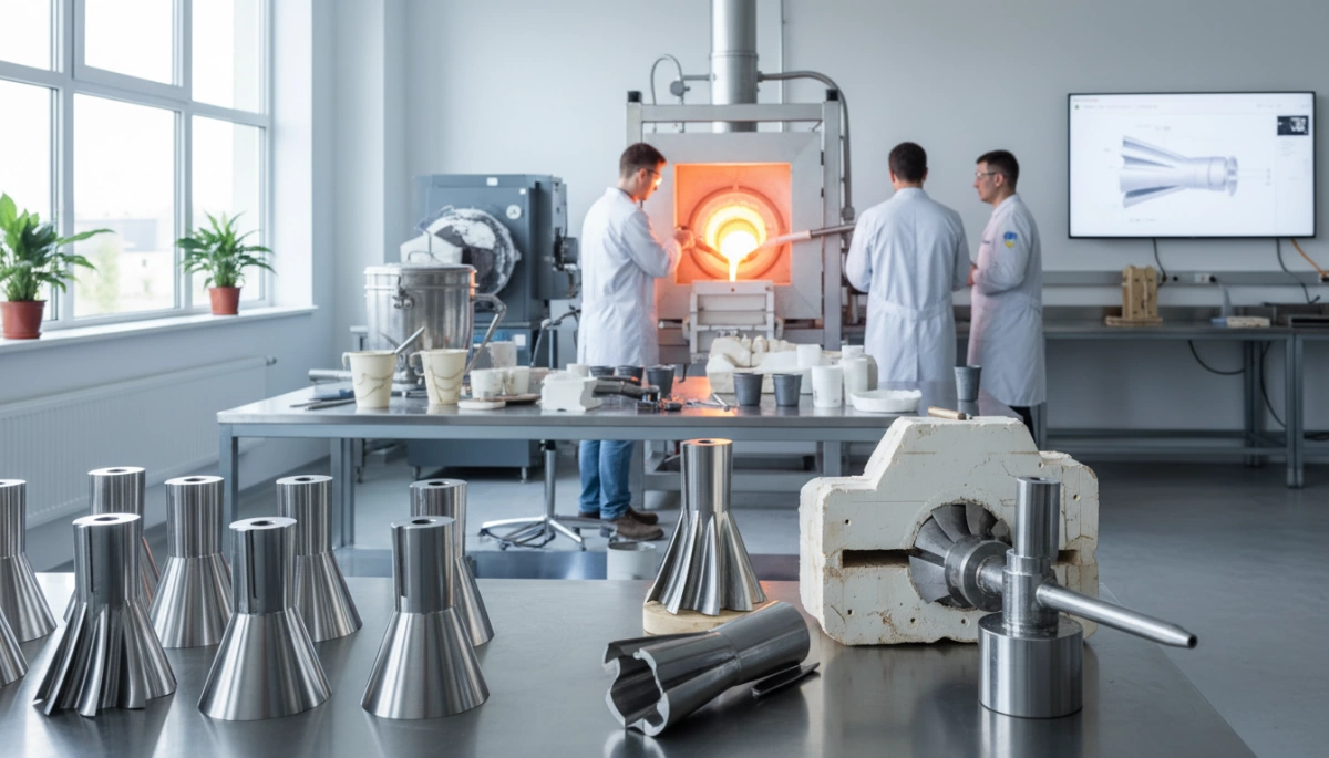 lost wax casting turbine blades applications