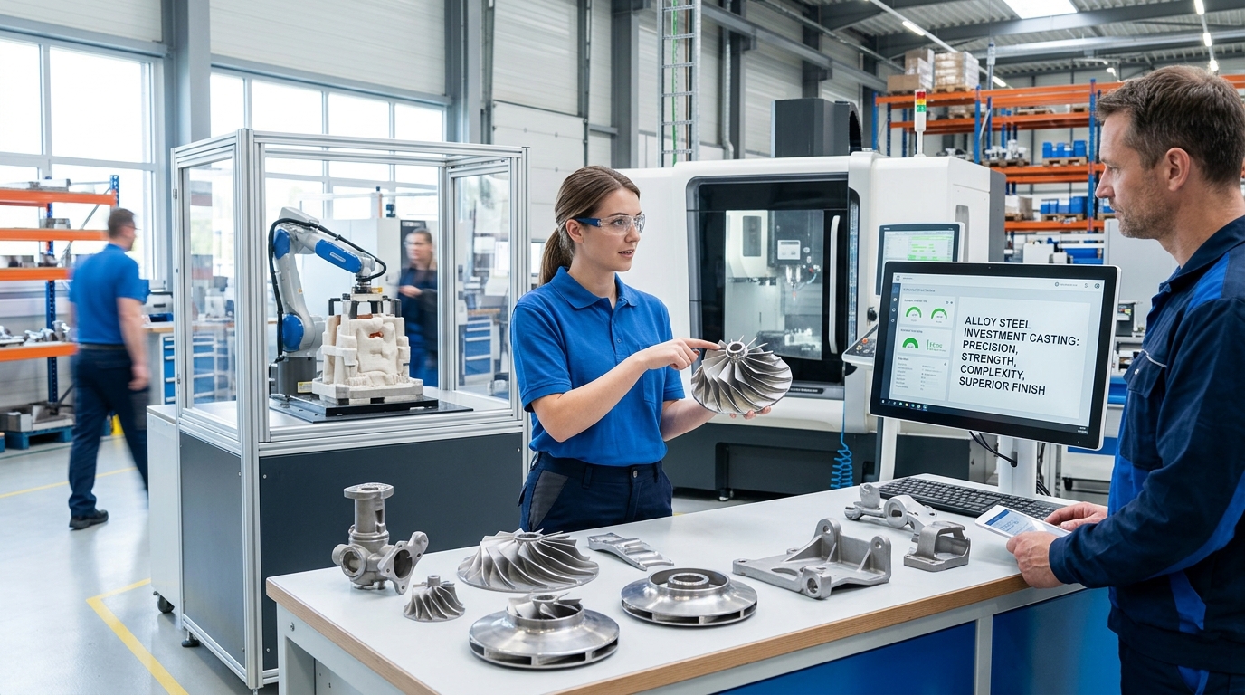 Alloy Steel Investment Casting Benefits