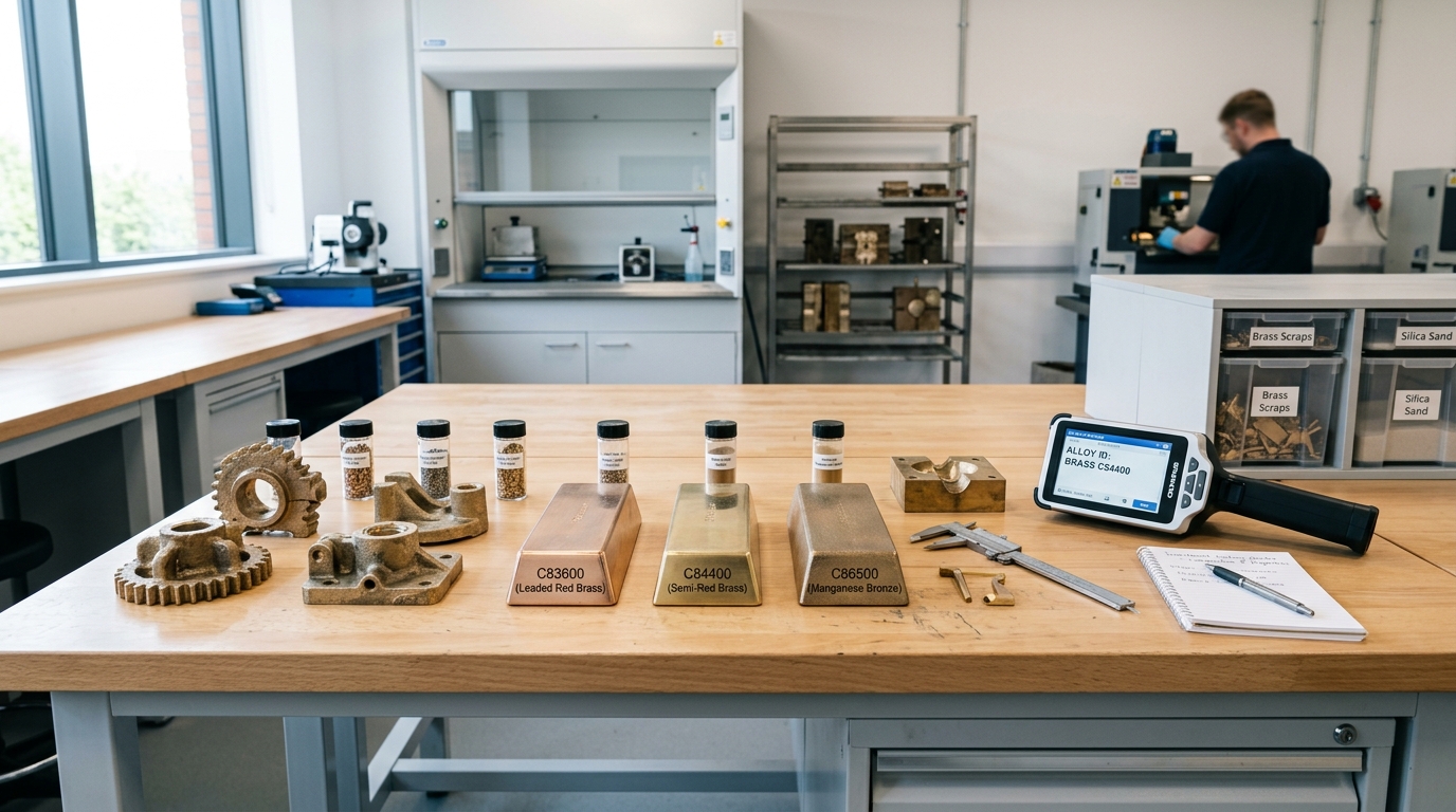 brass investment casting alloys and grades