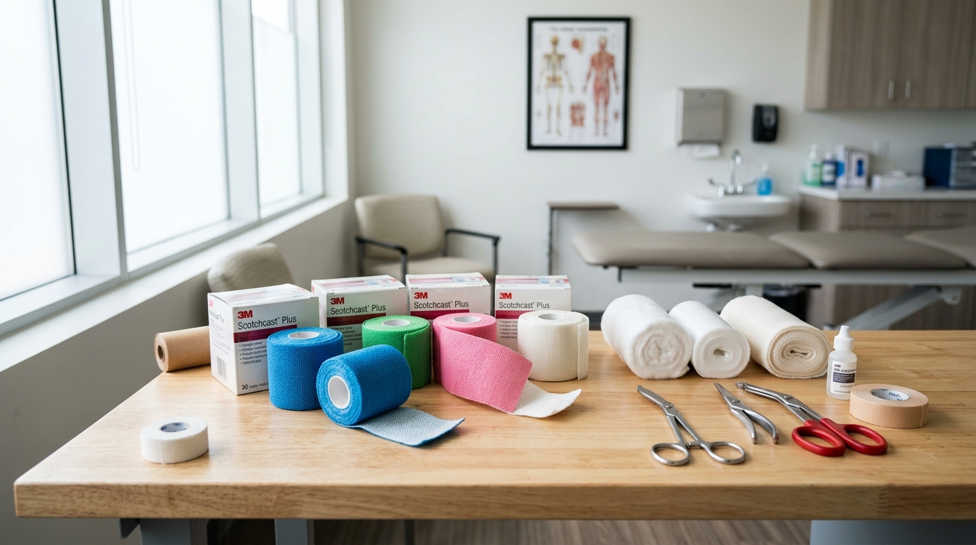 Medical Casting Materials for Orthopedic Applications