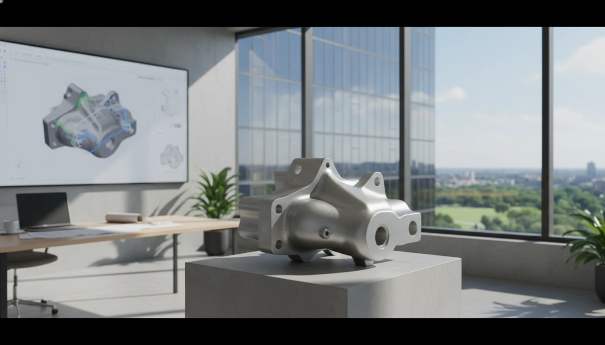 A356 Aluminum Investment Casting Design