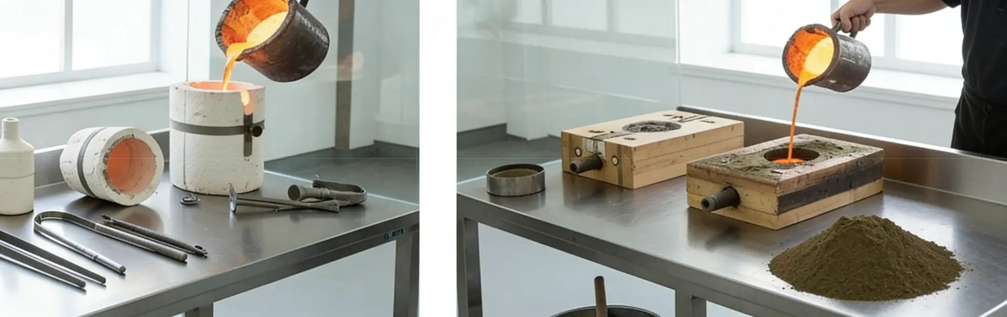 Lost Wax Casting vs Sand Casting Process
