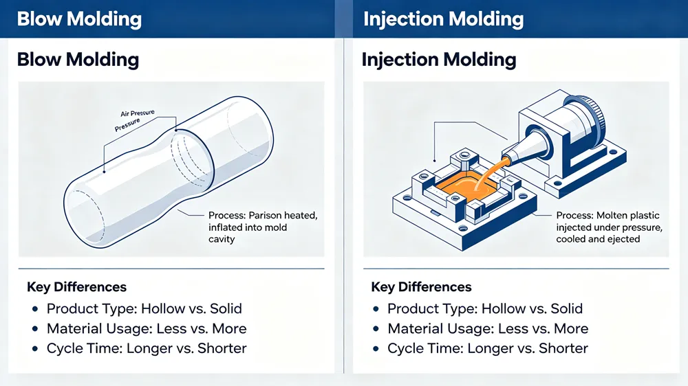 Key Structural Differences Hollow vs. Solid
