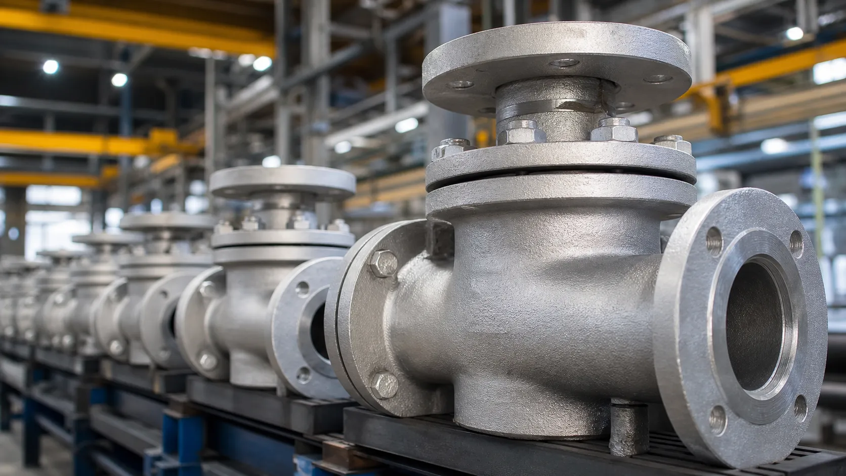 Cast stainless steel industrial uses