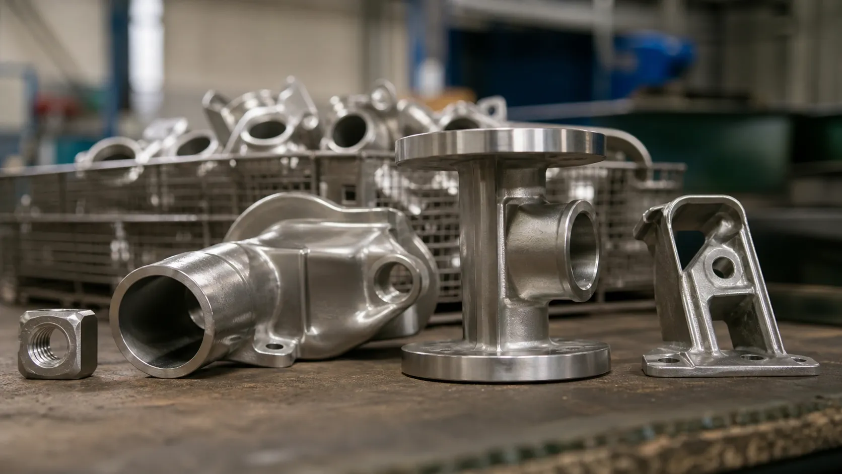 Precision investment cast stainless steel
