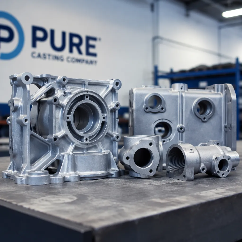 Pure casting company industrial metal components