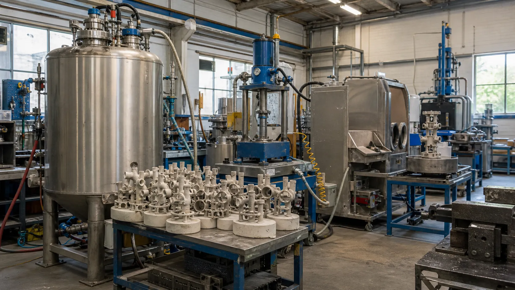 invest cast inc custom casting equipment
