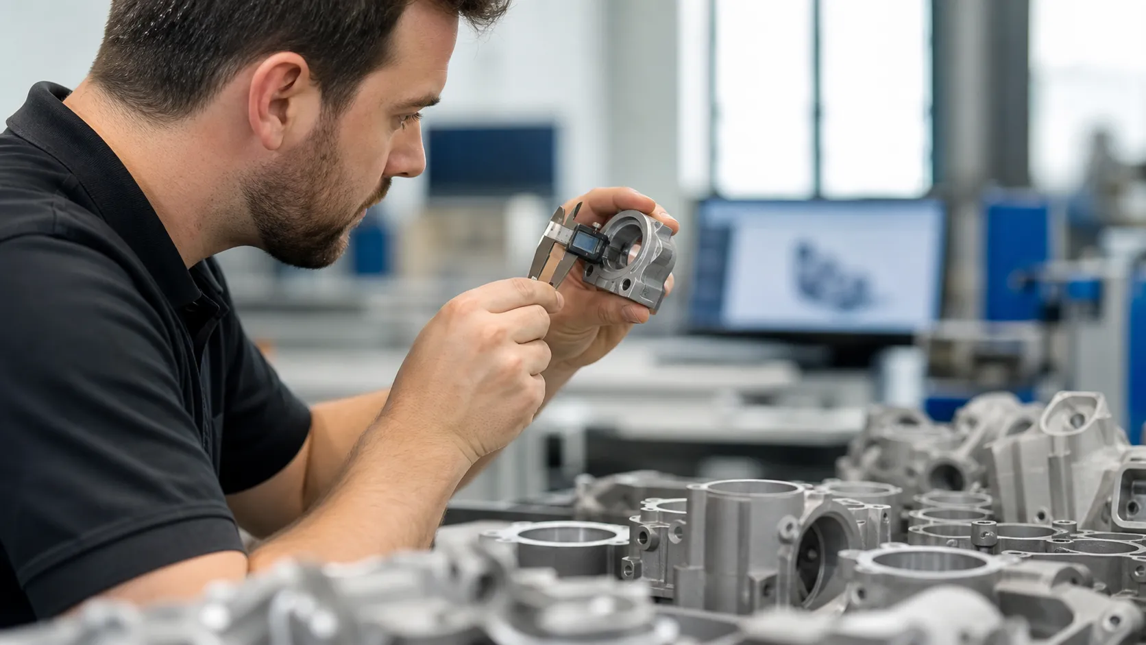 precision cast component quality inspection