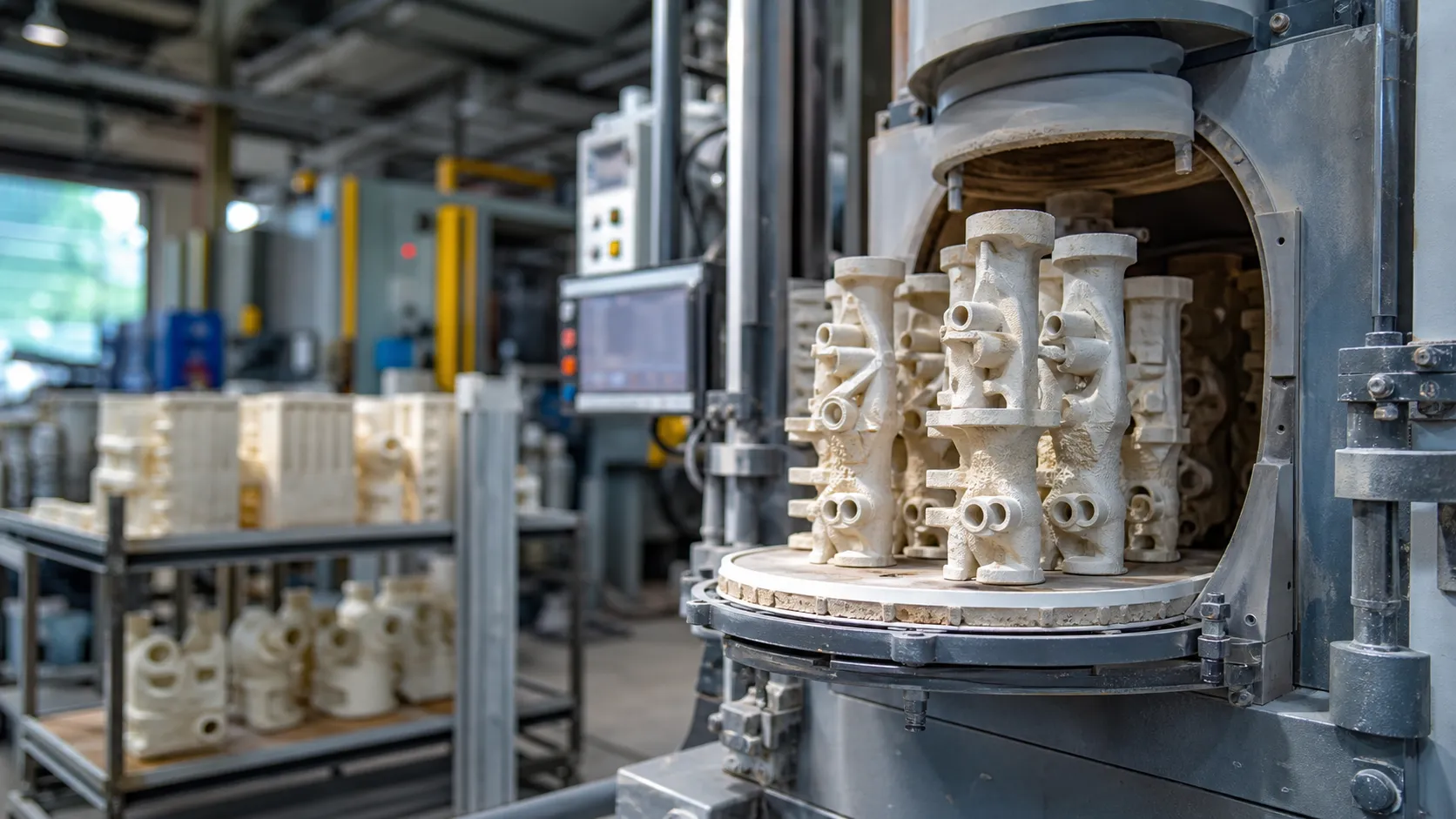 precision casting corp investment equipment