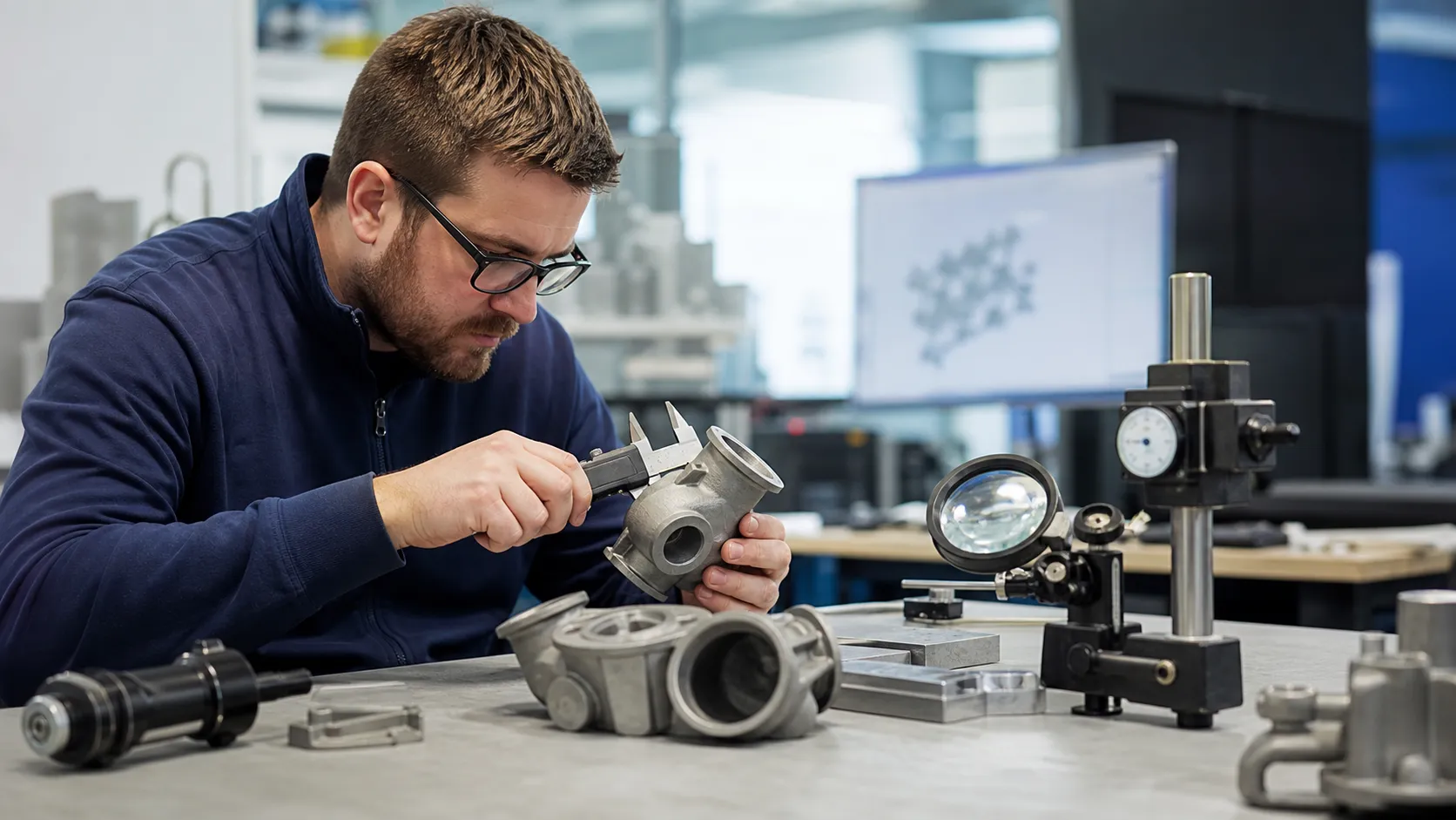 precision investment casting quality control