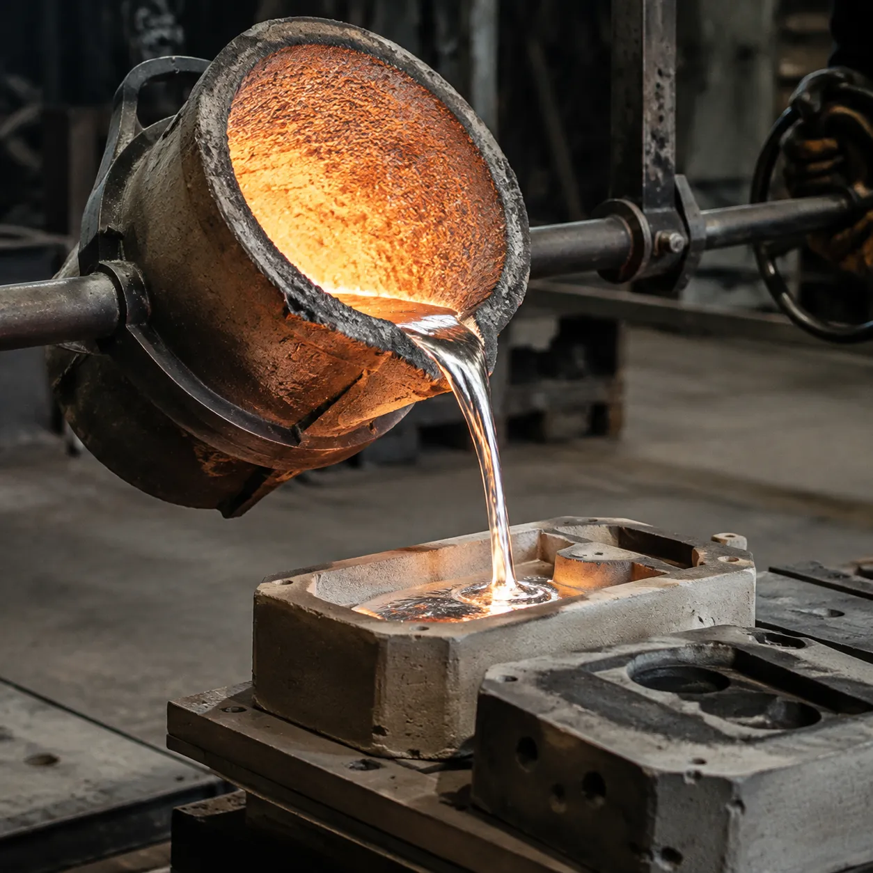 Aluminum A356 alloy casting process