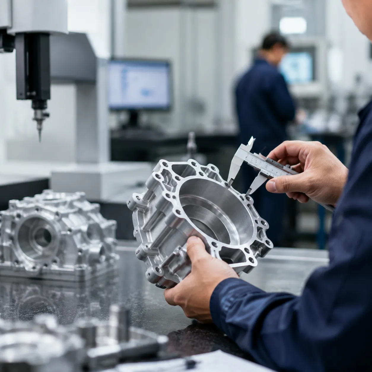 Aluminum A356 casting parts quality inspection