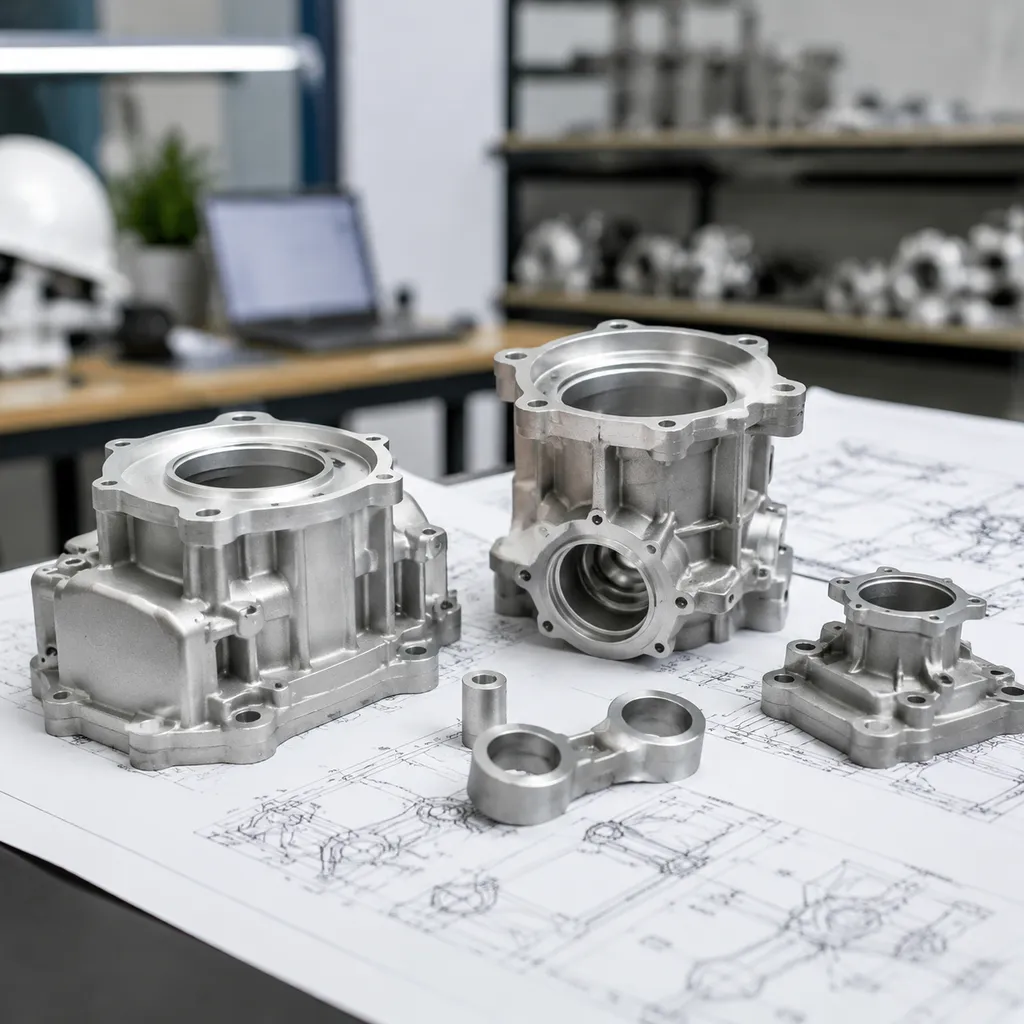 Aluminum investment casting design guidelines
