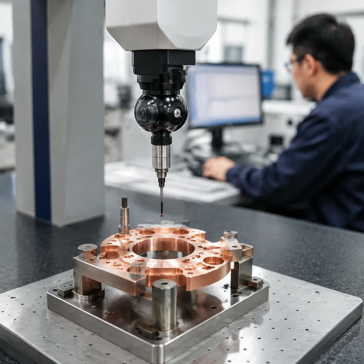 Beryllium copper quality inspection and testing