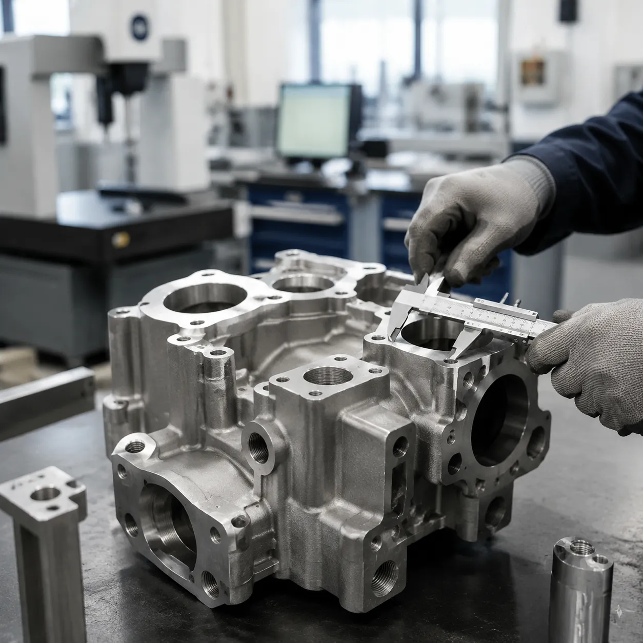 Cast stainless steel quality inspection