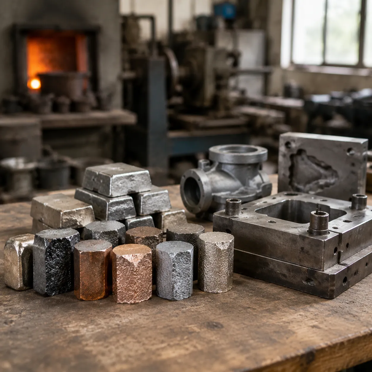 Casting alloy selection and foundry tooling