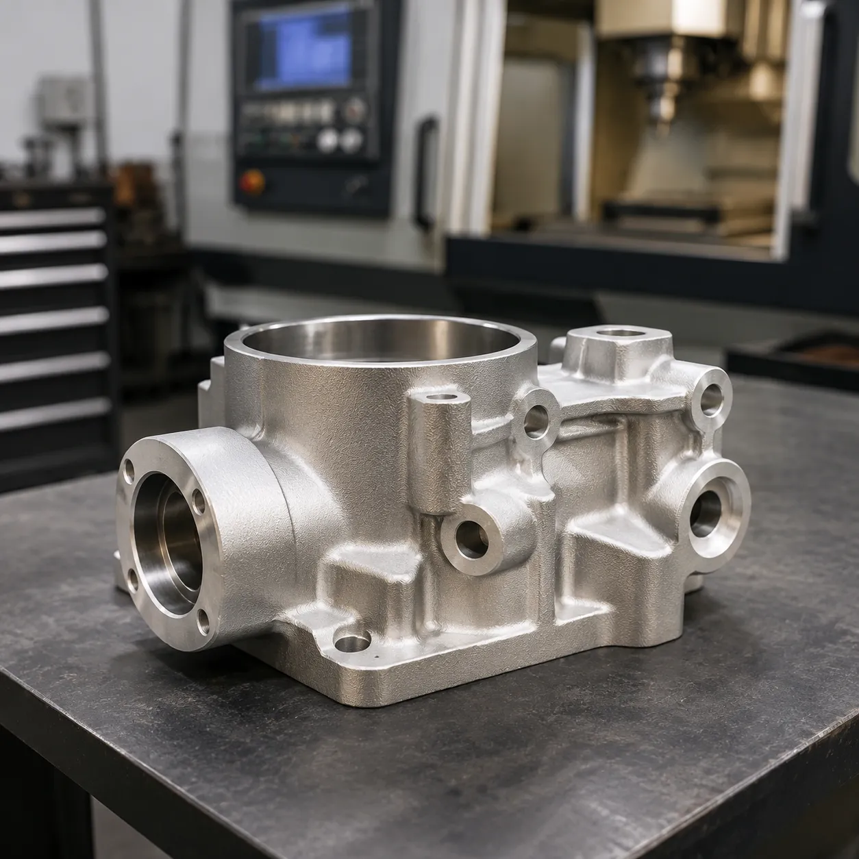 High precision metal investment casting part
