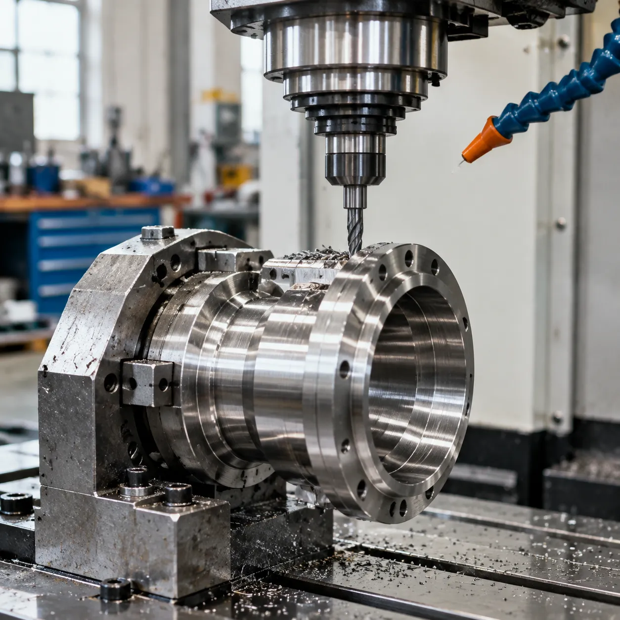 Precision 400 series stainless steel machining