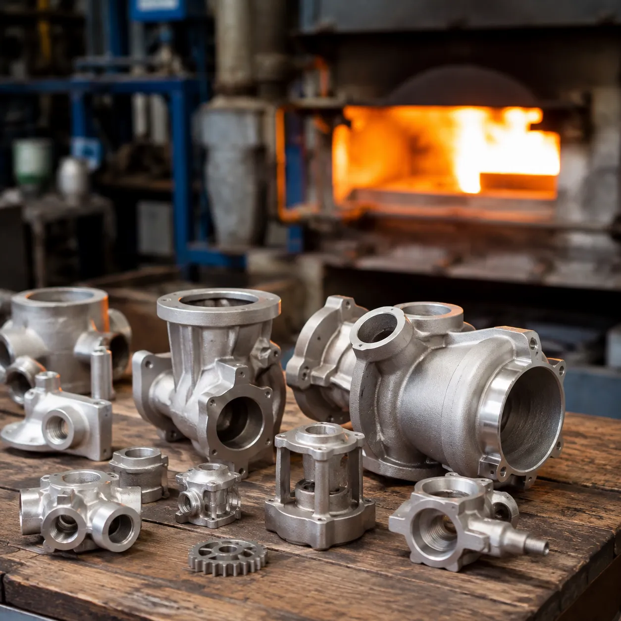 Precision metal investment casting advantages