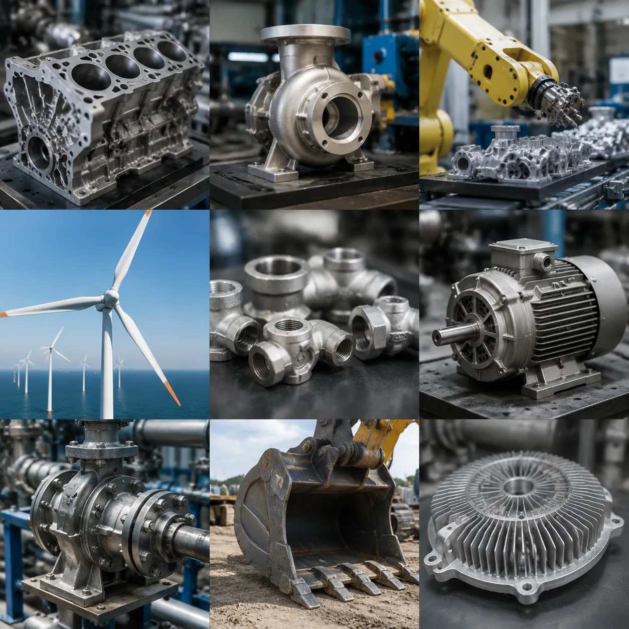 Sector-specific casting alloy applications