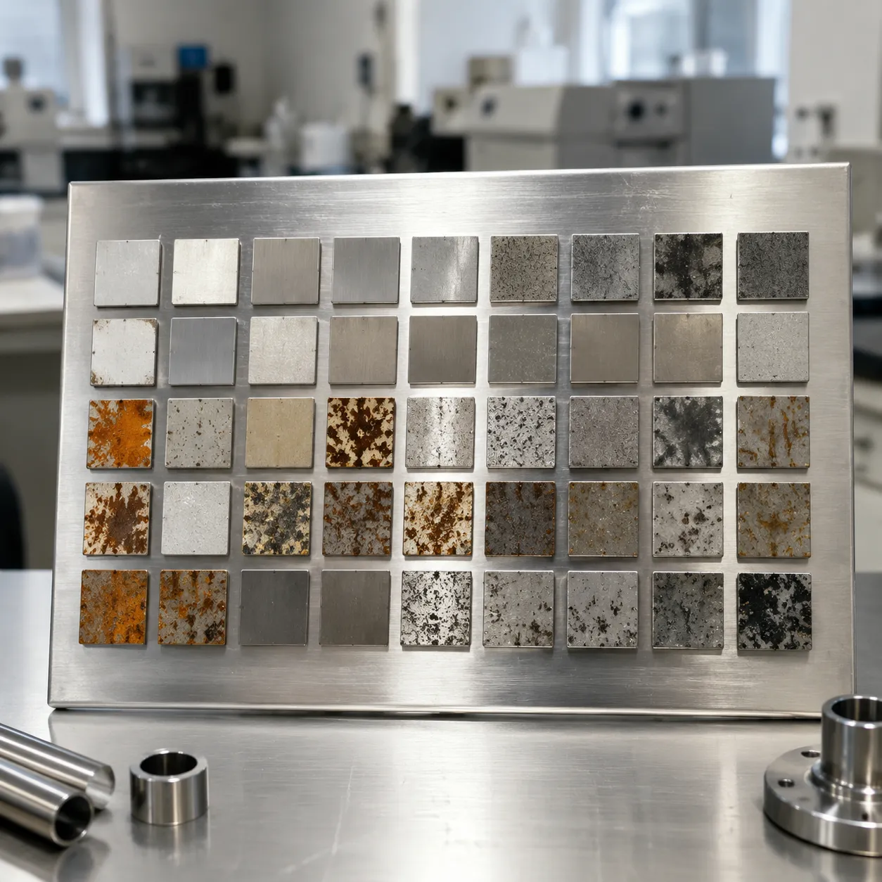 Stainless steel corrosion resistance matrix