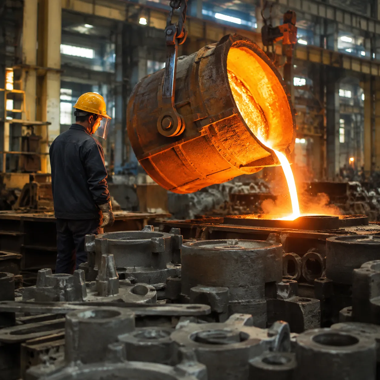 custom steel casting manufacturer processes