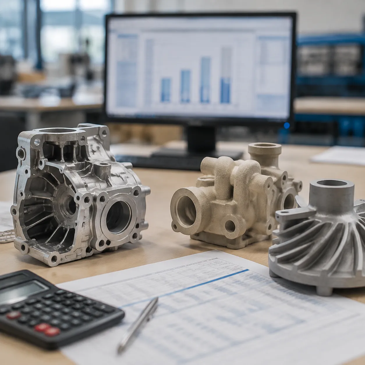 die casting vs investment casting cost analysis