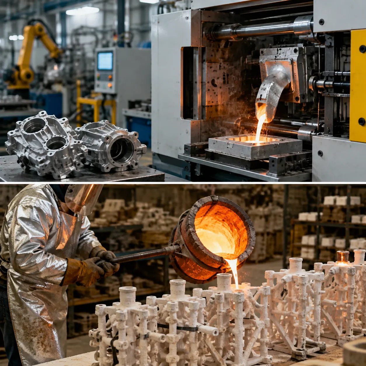 die casting vs investment casting process