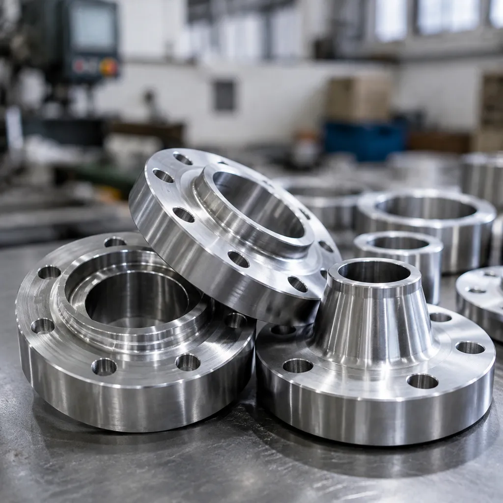 industrial austenitic stainless steel components