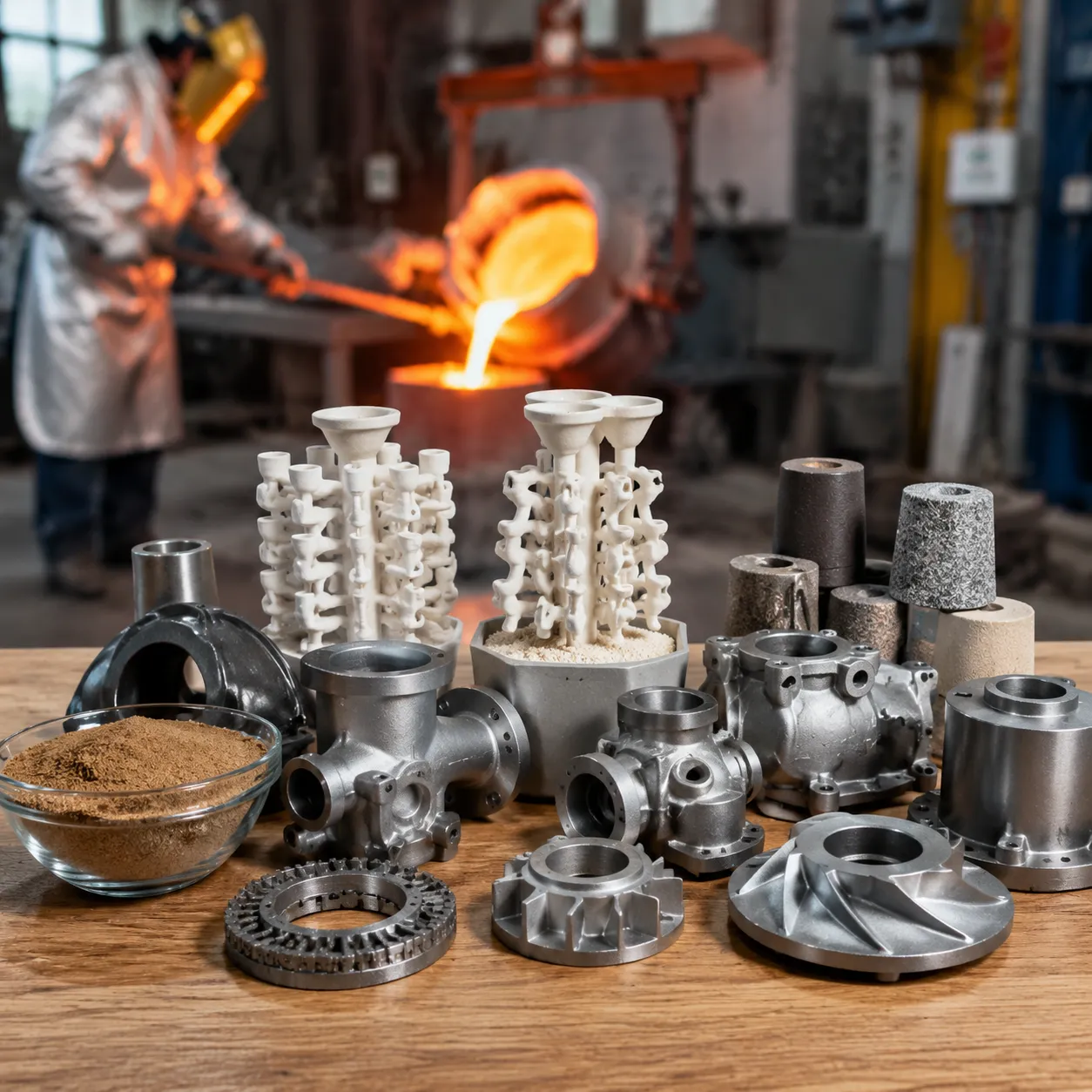 metal investment casting cost drivers