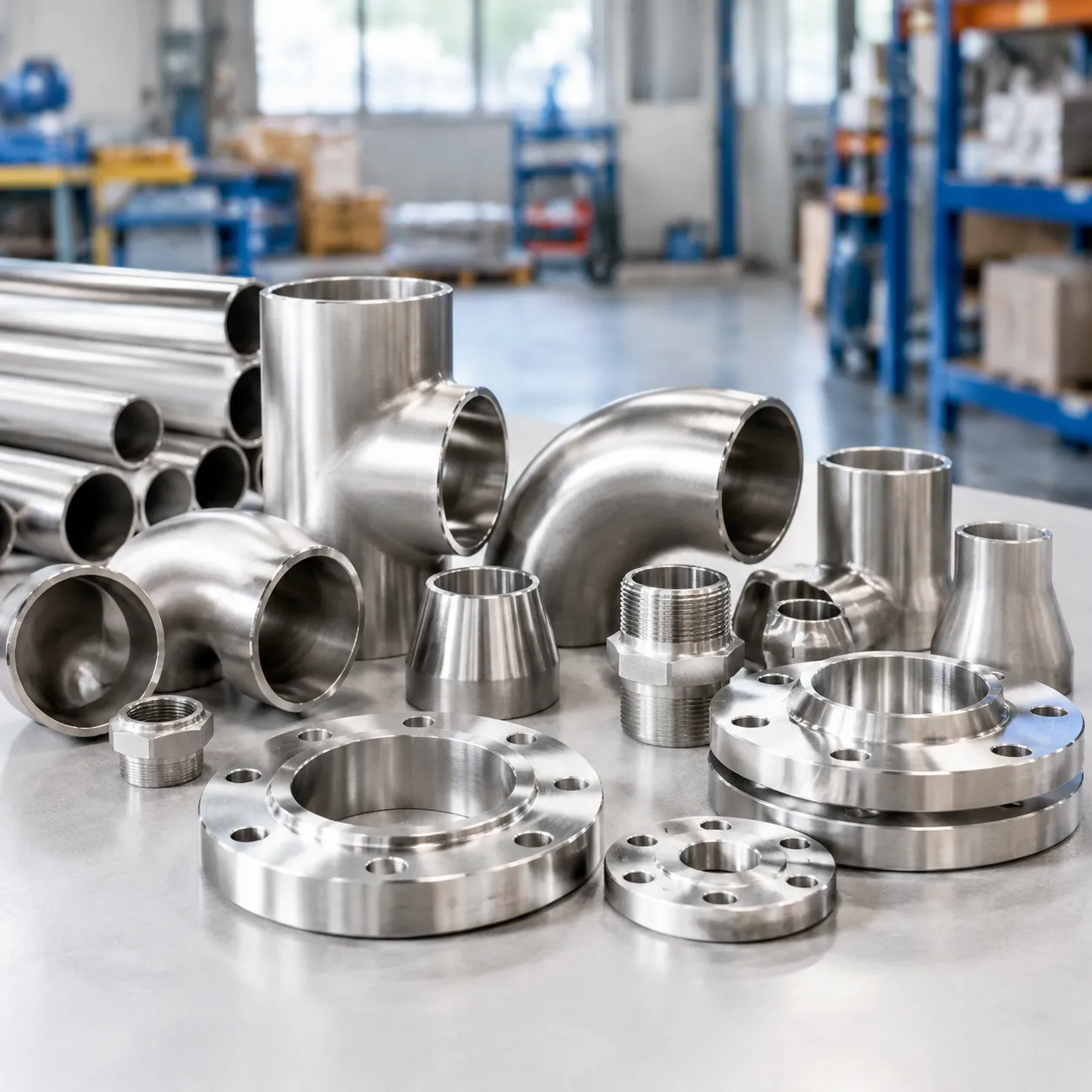 310 SS pipes fittings and flanges
