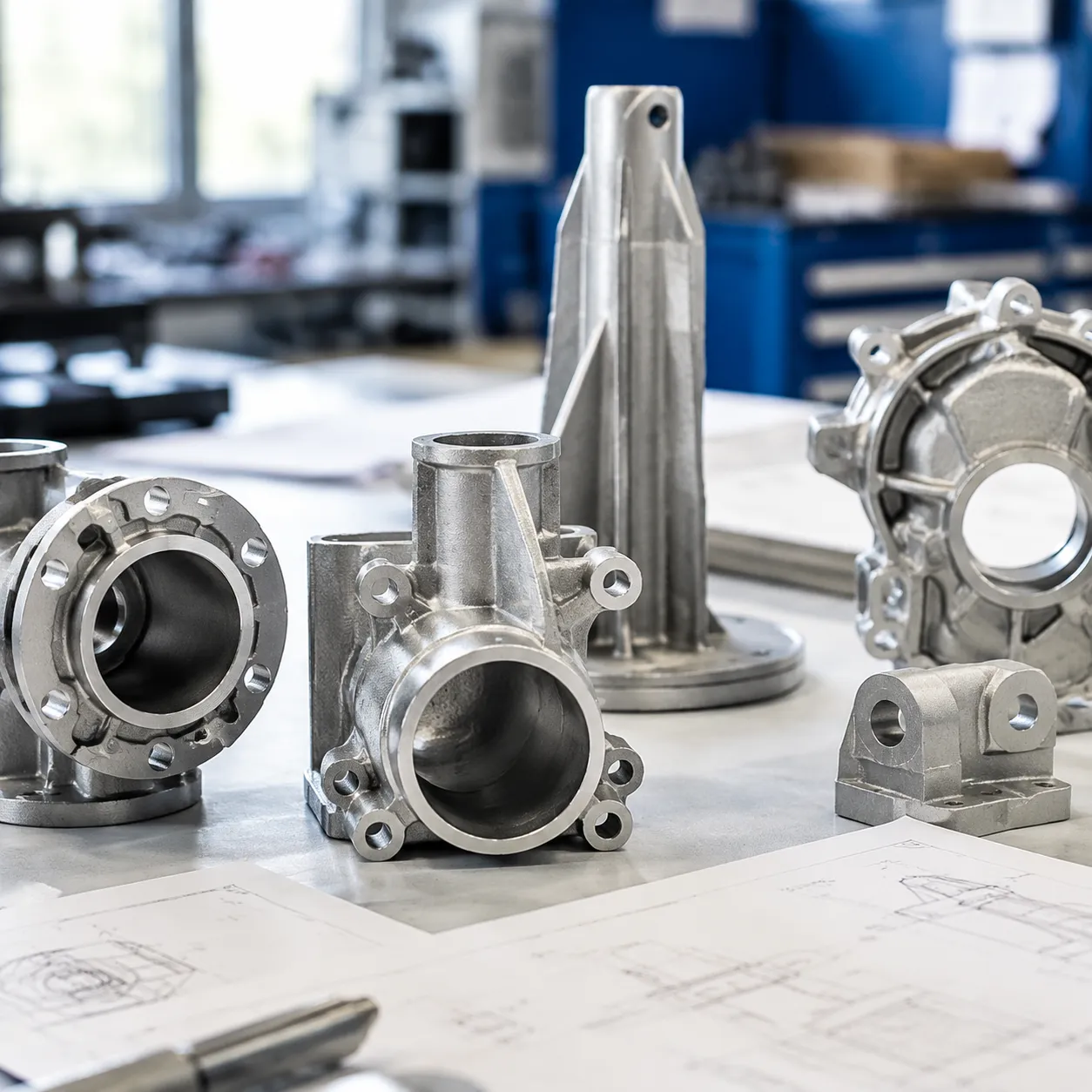Aluminum investment casting design guidelines