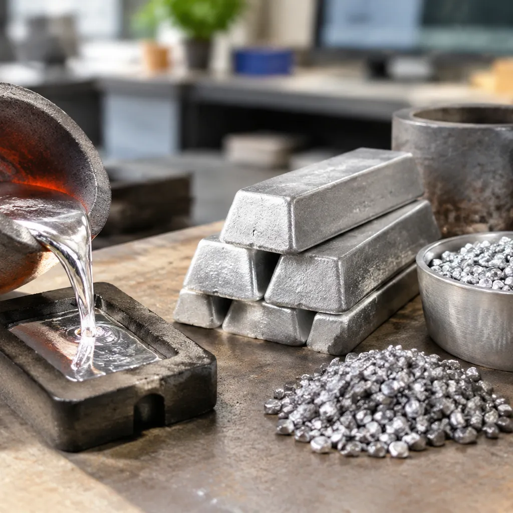 Casting process materials and alloys