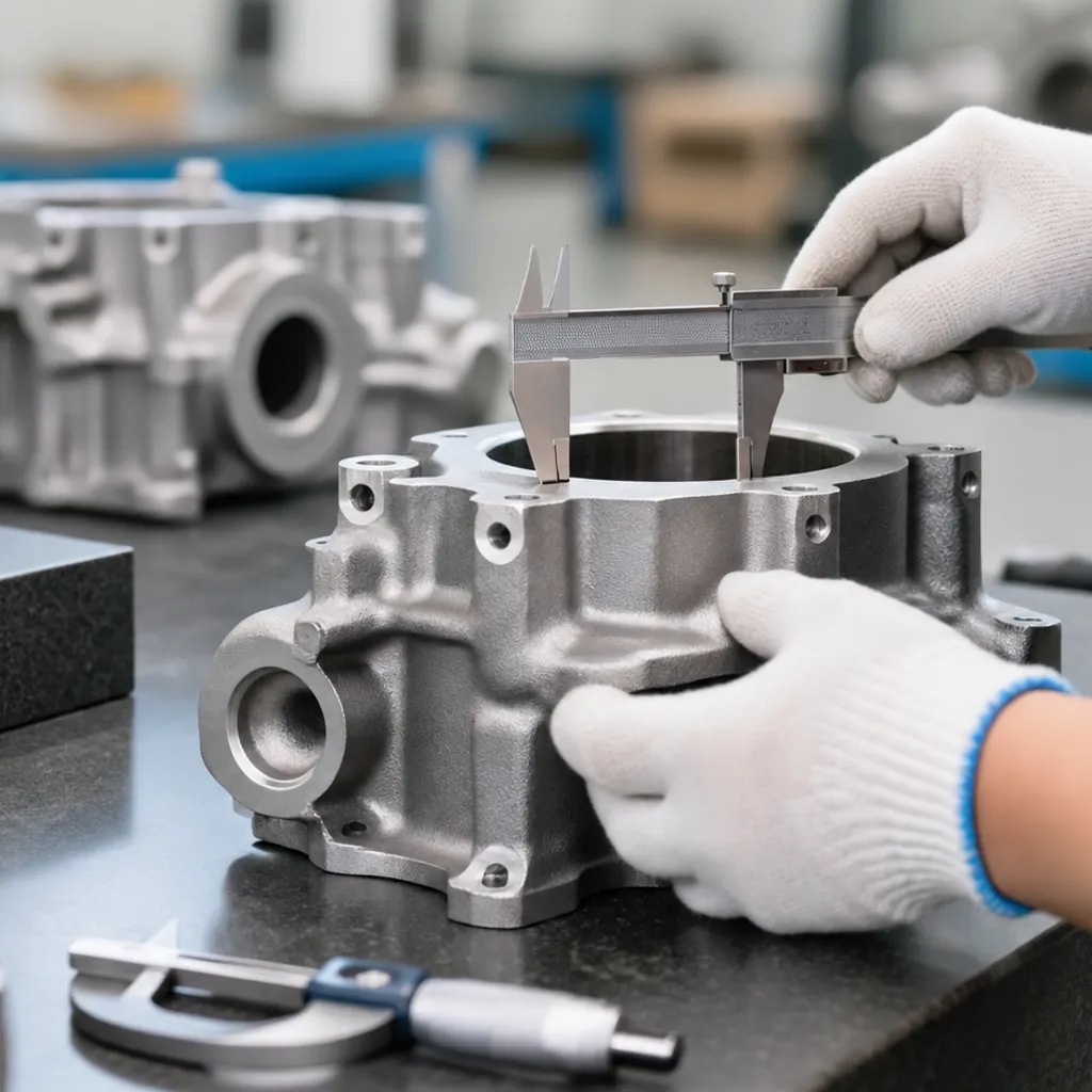 Casting quality inspection and testing methods
