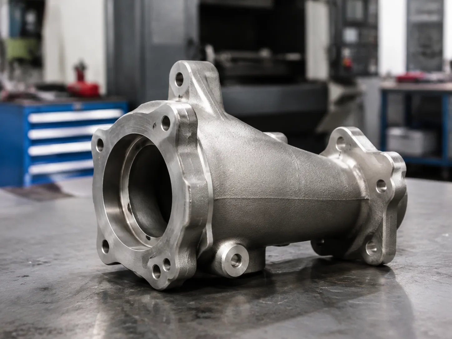 Custom heat treated 17-4 investment casting