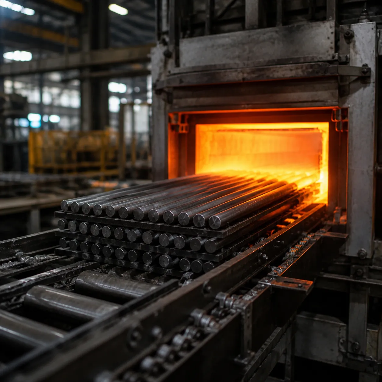Martensitic stainless steel heat treatment