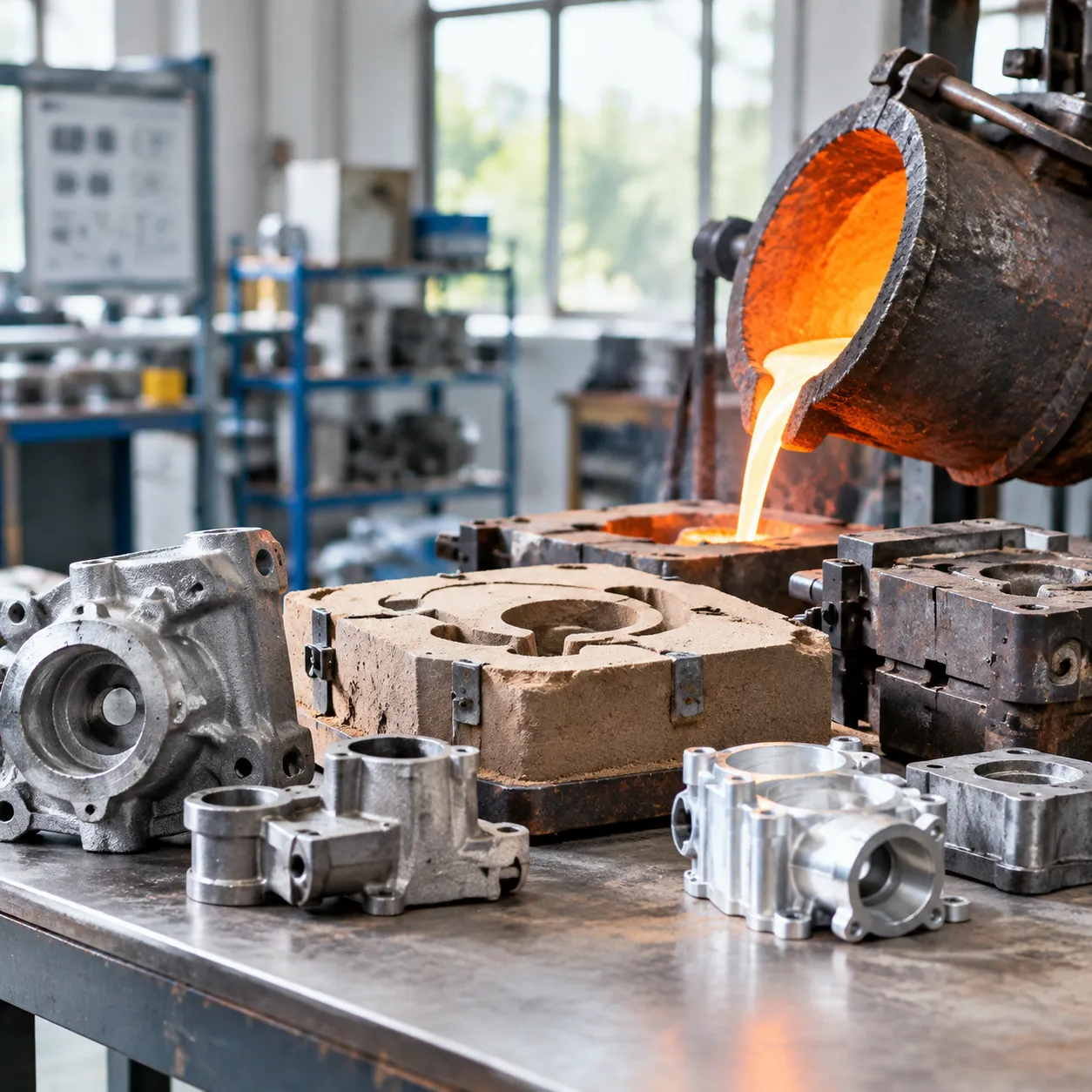 Metal casting method selection