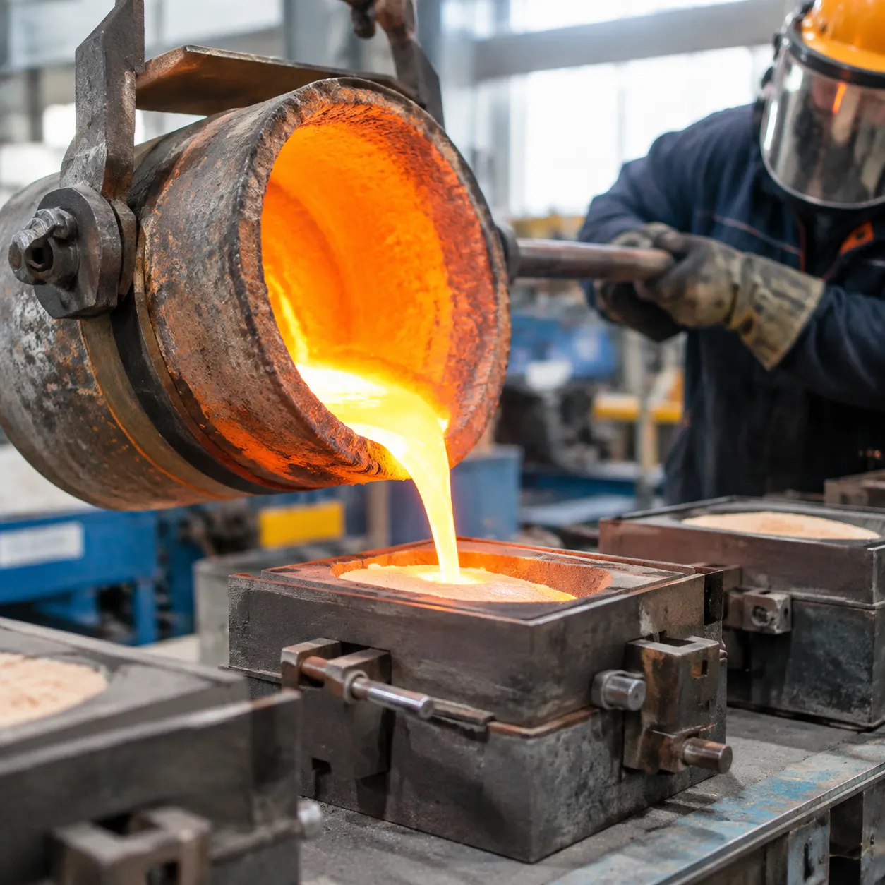 Permanent mold casting methods