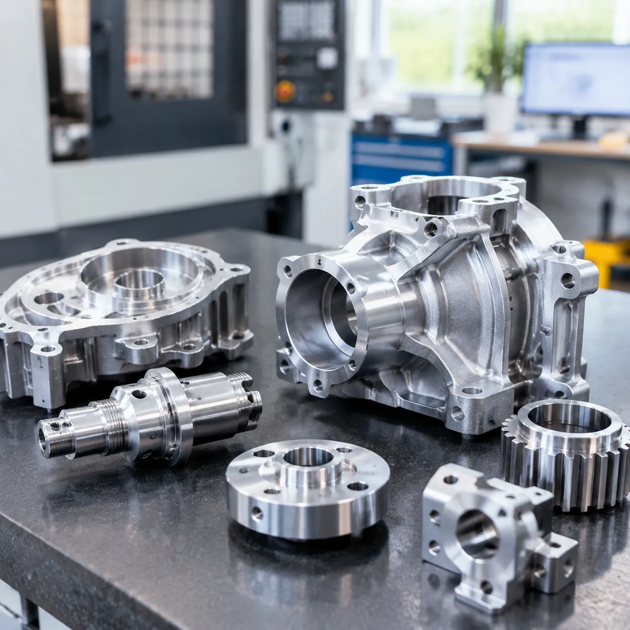Precision CNC Machined Auto Casting Parts