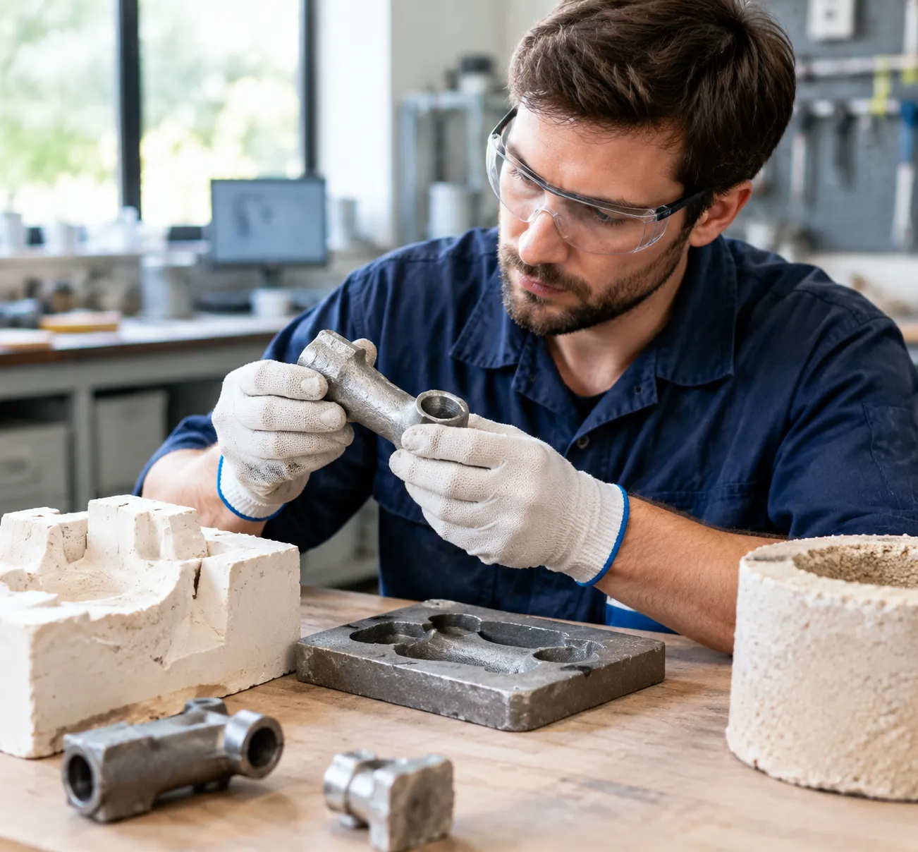 Troubleshooting wax casting method defects