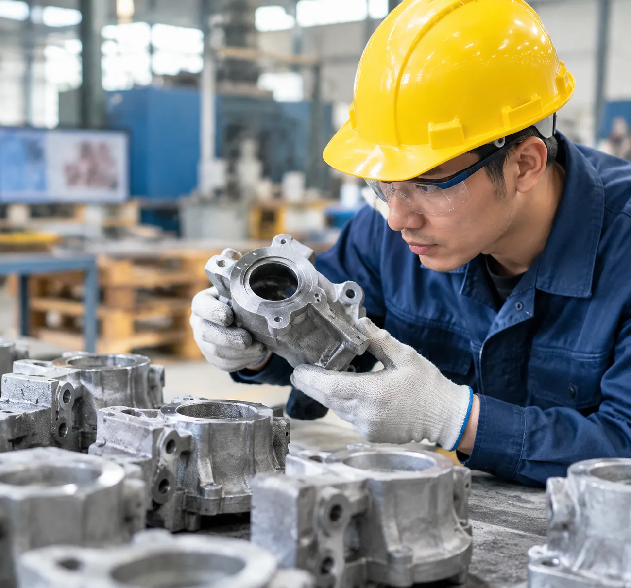 casting method defect prevention and inspection